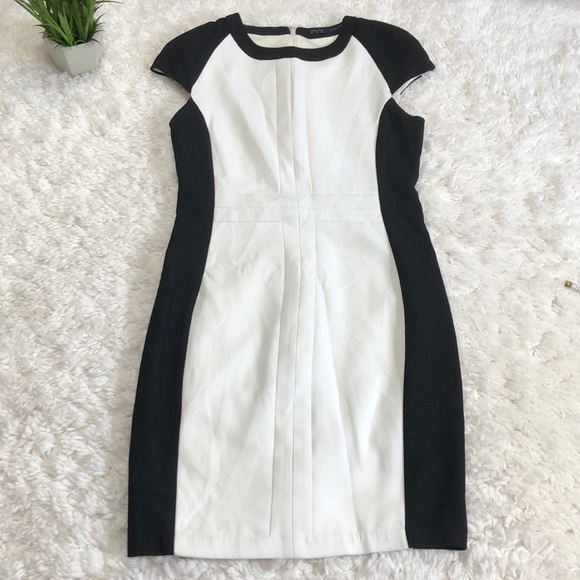 Zara Dresses & Skirts - Zara color black cap sleeve sheath dress